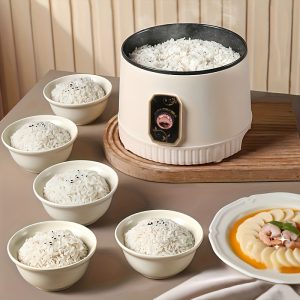 Waterproof Rice Cooker for 2-5 People - Cook Rice, Porridge, and Soup with Non-Stick Pot and Stew Functionality