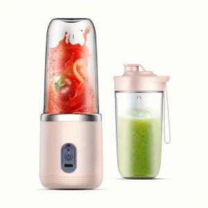 Rechargeable Portable Juicer Cup: Compact, Multifunctional, and Customizable for On-the-Go Juicing - Perfect for Household and Travel Use