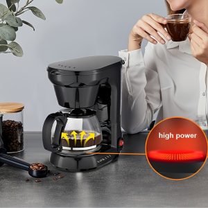 Automatic Italian Coffee Machine with American Gauge and Milk Tea Function - Perfect for Brewing Delicious Coffee and Tea