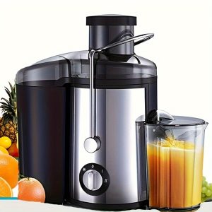 Powerful Centrifugal Juicer with Residue Separation - Perfect for Healthy Home Juicing